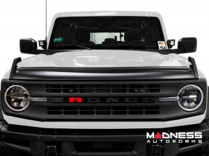 Ford Bronco Hood Deflector - Matte Black Ford Bronco Hood Deflector - Matte Black